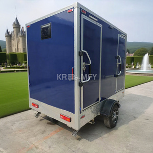 Remolque de Baño Móvil VIP de Lujo para Exteriores 2025, Ducha y Baño Portátil Público - Product Image 4