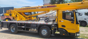 <span class=keywords><strong>Grue</strong></span> de <span class=keywords><strong>camion</strong></span> compacte 12 tonnes XCT12K-1, rayon de braquage minimal de 7 m, équipement de levage hydraulique pour la location - Product Image 6
