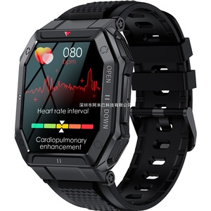 Novo Relógio Inteligente CE ROHS 2025 APP de Alta Qualidade K55 Relógio Inteligente Resistente Monitor de Frequência Cardíaca para Homens - Product Image 2