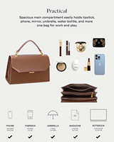 Sac Hobo en Cuir PU Grande Capacité pour Femme, Design ODM, avec Pompon Français et Chaîne Décorative, Sac à Bandoulière de Qualité Supérieure pour Femme
