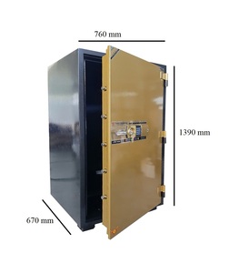 YUNOS YNS-139E Digital Electronic Key Lock Waterproof Wall-Mounted <b>Fireproof</b> Safe <b>Box</b> Optimal Theft Protection for Commercial - Product Image 2