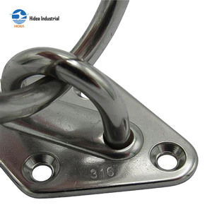 <span class=keywords><strong>Anneau</strong></span> de jonction HIDEA de qualité marine, en acier inoxydable AISI 304/316, avec plaque et <span class=keywords><strong>anneau</strong></span> polis miroir, emballage carton - Product Image 3