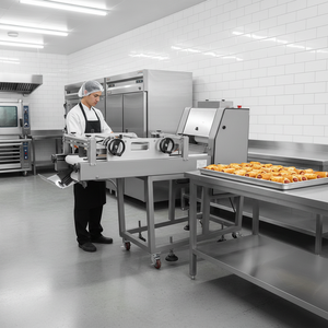 Mesin Pembentuk Adonan Listrik Baru Berbahan Dasar Tepung Mudah Dioperasikan Garansi 1 Tahun Untuk Penggunaan Toko Roti Prancis - Product Image 3