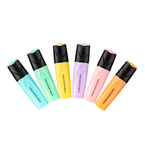 חידוש יוקרה מותג פרטי משרד כתיבה ספר משרד מפואר ססגוניות פסטל צבע סימון סמן עט סט עם לוגו - Product Image 6