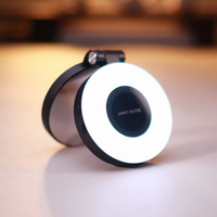 Anneau lumineux pour selfie rechargeable, portable, à clipser, avec 40 LED pour la photographie sur smartphone, la vidéo caméra, pour filles