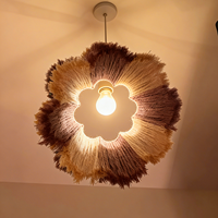 Fournitures de macramé de luxe en gros pour mariages, accents floraux pour lustres, draperies de plafond élégantes pour la décoration d'événements et de fêtes