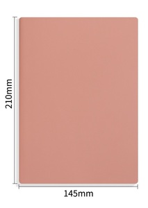 Promotion Custom PU Leather PVC Cover Eco-Friendly Portable <b>A5</b> Notebook Printed LOGO for Office School - Product Image 4