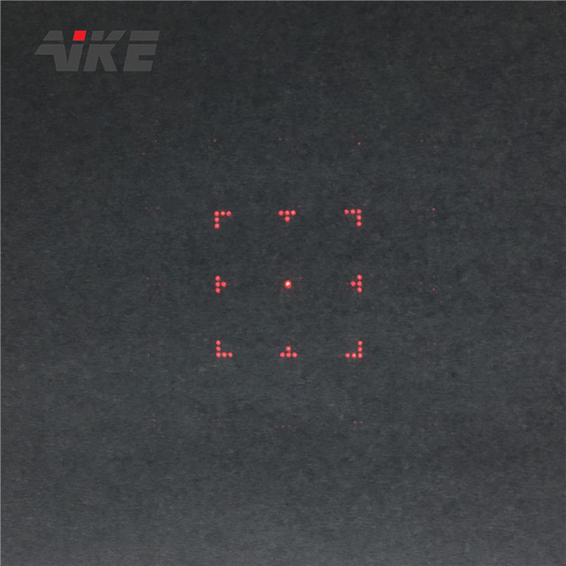 AIKE 650nm 660nm 780nm 808nm Viewfinder (Dot Square) Red Infrared DOE Laser Diode Module