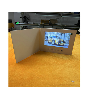 Trung Quốc thị trường trực tuyến Bộ Quà Tặng tùy chỉnh video cuốn sách brcohure LCD video thiệp chúc mừng cho đám cưới khuyến mãi Kinh doanh Quà Tặng - Product Image 5