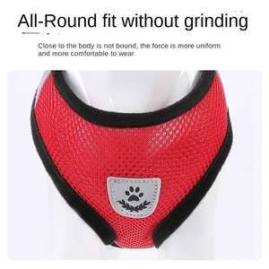 <span class=keywords><strong>Harness</strong></span> Anjing Kecil Ramah Lingkungan dari Poliester Padat dengan Tali Dada Reflektif dan Dekorasi Pita untuk Anjing dan Kucing - Product Image 4