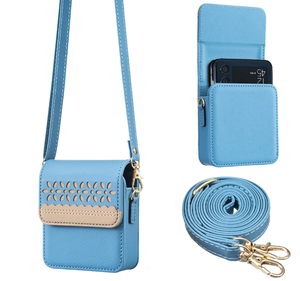 Étui de portefeuille en cuir à fleurs universel pour <span class=keywords><strong>MOTO</strong></span> Razr 60 Ultra 50 40 Razr 2022 OPPO Find N3 <span class=keywords><strong>N2</strong></span> Flip Pochette avec sangle de lanière - Product Image 5