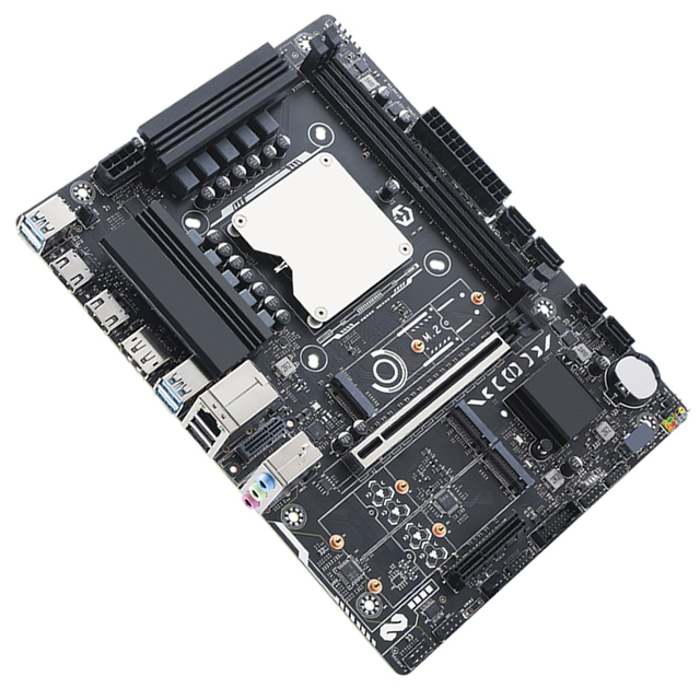 ERYING New DIY Gaming Desktop for Core I7 14650HX 16C24T Motherboard Combo Interposer Kit DDR4 RAM SSD NVMe M2 LGA 1151 5.2GHz