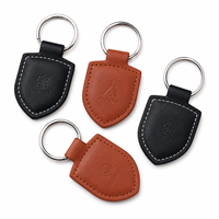 Porte-clés NFC personnalisé en PU N213, étiquette intelligente numérique pour carte de visite, partage de contact et de site web