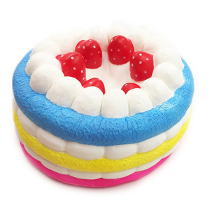 Direct usine, Squishy Gâteau Fraise Très Grand à Rebond Lent en Matériau PU à Trois Couches, Exclusivité Transfrontalière - Product Image 5