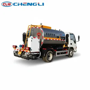 Camión Distribuidor de Asfalto Inteligente JAC 4x2 4500L, Vehículo de Pulverización de Betún para Construcción de Carreteras - Product Image 5