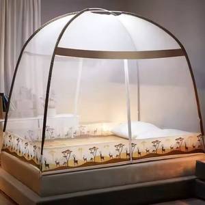Family Size Pop up Mosquito Net Tent with Fine Mesh for Camping Bedroom Patio Travel Easy <b>Fold</b> Portable Carry Bag Wholesale - Product Image 1