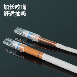 Filtre à cigarettes jetable en forme de cône, accessoire de fumée en plastique, 100 pièces - Product Image 2