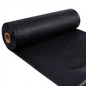 Filet pare-soleil noir en HDPE 400 g/m², stabilisé aux UV, en maille tissée pour serre, patio et usage extérieur - Product Image 1