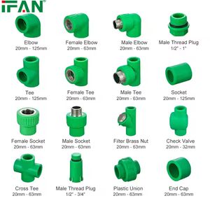 IFAN Certified ISO 15494 <strong>PPR</strong> <strong>Pipe</strong> Fittings <strong>PPR</strong> Water Tube <strong>Connector</strong> Plumbing Materials Plastic <strong>PPR</strong> Fitting - Product Image 3