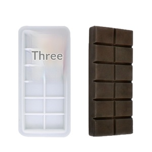 Molde de Chocolate Rectangular con Rejilla, Multifuncional para el Hogar, para Hornear, Decorar Pasteles, Galletas, Cubitos de Hielo, Apto para Contacto con Alimentos - Product Image 5