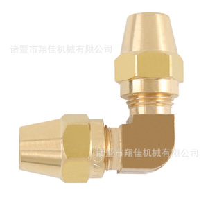 Xiangjia Machinery Brass Elbow Fitting 14381258 For Copper Pipe Auto Brake Hoses - Product Image 1