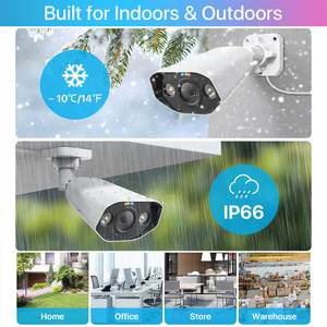 Système de caméra IP 5MP 4K 16CH <span class=keywords><strong>NVR</strong></span> POE, caméra IP66 étanche, suivi automatique, système d'alarme audio, H.265 avec stockage sur disque dur - Product Image 4