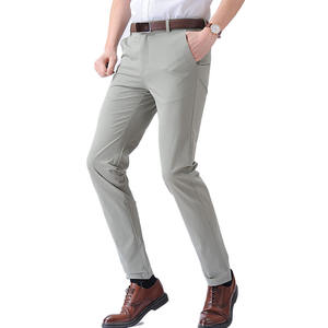 Pantalones de Golf de Alta Calidad para Hombre, Corte Recto, Ajustados, con Logotipo Personalizado, Cintura Media, Servicio OEM Disponible - Product Image 3