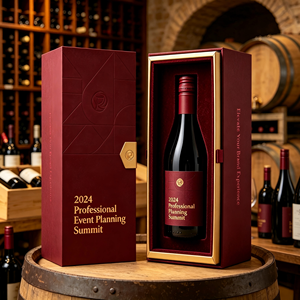 Boîte à vin miniature personnalisée unique pour la planification d'événements professionnels et les programmes <span class=keywords><strong>de</strong></span> marketing <span class=keywords><strong>de</strong></span> marque haut <span class=keywords><strong>de</strong></span> gamme - Product Image 2