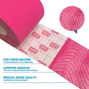 Pull Up Tape Skin Color High Efficiency Elastic Hypoallergenic Waterproof Face Wrinkles Pulling Up Kinesiology Tape