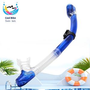 Tuba de plongée en silicone entièrement étanche pour adultes, hommes et femmes, équipement de sport aquatique et de plongée en plein air - Product Image 2