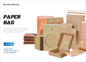 XCGS Pochette d'Expédition Personnalisable Grande Taille 100 % Recyclée <span class=keywords><strong>en</strong></span> Papier Kraft Biodégradable, Enveloppe Alvéolée Compostable - Product Image 2