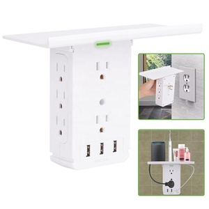 <span class=keywords><strong>PowerCube</strong></span>-toma de corriente inteligente de 8 salidas de sobrecarga, toma de corriente de pared con puerto USB - Product Image 2