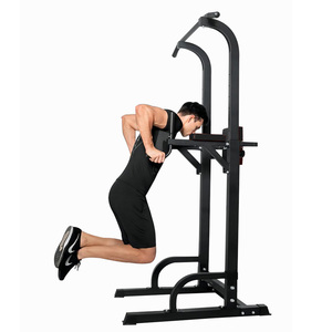 Miễn phí đứng thép <span class=keywords><strong>pull</strong></span>-<span class=keywords><strong>up</strong></span> <span class=keywords><strong>Bar</strong></span> với điều chỉnh heights Dip trạm và Push-<span class=keywords><strong>Up</strong></span> bụng Curl cho nhà sử dụng bởi người lớn - Product Image 3