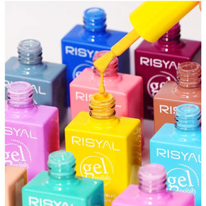 卸売用品60色金属グリッター高色度ジェルマニキュアセットUVジェルキット - Product Image 6