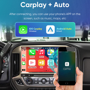 13.6 inch cho Chevrolet GMC 2014 2018 xe Android <span class=keywords><strong>GPS</strong></span> <span class=keywords><strong>navigation</strong></span> màn hình cảm ứng Carplay tự động đa phương tiện đài phát thanh xe máy nghe nhạc đầu đơn vị - Product Image 2