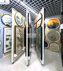 Boya Nguồn cung cấp tùy chỉnh kích thước sản phẩm mới lần lượt trang Sơn nghệ sĩ Giá vẽ hiển thị đứng cho Gallery showroom - Product Image 6