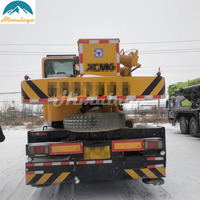 La Chine d'occasion 2013 Original Howo petit 12t 25 tonnes 30 tonnes 100 tonnes tour mobile utilisé dépanneuse à plat avec grue