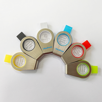 Hadiah Terbaik Baru UP105 Twister USB 2.0 Flash Drive 8GB/16GB Kecepatan Tinggi Logo LED Menyala Promosi Logam+Plastik Garansi 1 Tahun