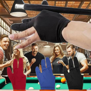 Snooker Gloves Spandex Material Three-Finger Design Left/Right-Handed Unisex <b>Pool</b> <b>Accessory</b> - Product Image 2