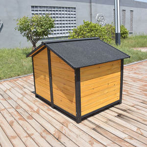 Wholesale <b>Outdoor</b> Large Rainproof Wooden <b>Dog</b> Kennel Pet Cages <b>Houses</b> - Product Image 5