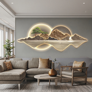 Dipinti Decorativi Illuminati con LED di Paesaggi Naturali, Ideali per Soggiorno, Camera da Letto, Ufficio e Decorazione Domestica - Product Image 3