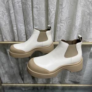 XINZI RAIN Hiver Femme <span class=keywords><strong>Bottines</strong></span> Mode Fond Epais Plateforme Talon Cuir Souple Femmes <span class=keywords><strong>Chelsea</strong></span> Bottes Pour Dames - Product Image 6