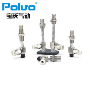 Buse pneumatique en acier inoxydable à admission latérale ZP3 Y B, type accordéon, accessoires pour bras robotique avec amortissement, pièces d'outils pneumatiques - Product Image 4