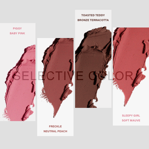 Bulk Order Round Blush Stick <b>Non</b> <b>Greasy</b> Long Lasting Vegan Custom Blush on Logo Printing for Beauty Salons - Product Image 4