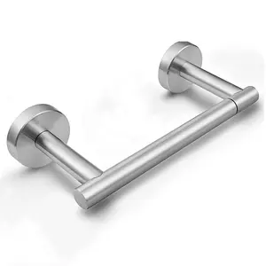 Newly Designed Bathroom Accessories With Adjustable 304 Stainless Steel Wall Mounted Toilet Paper Holder