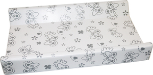 Matelas à langer confortable pour lit bébé avec cadre en MDF et coussin en mousse pour un changement de couche sécurisé sur la surface du lit de bébé ou de la berceau - Product Image 5