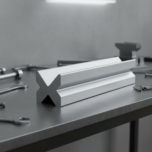Blocco 4V Gunnarpress in Acciaio 42CrMo4, 835mm, Superficie Liscia, Nero, per Stampi di Forgiatura e Utensili per Pressa Piegatrice - Product Image 1