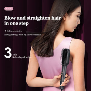 K.SKIN Novedades Cepillo de Aire Caliente para Alisar el Cabello, Calentamiento Rápido en 30 Segundos, Cerámico, con Aire Frío y Caliente - Product Image 2