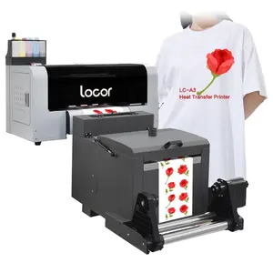 Locor Stoff Bekleidungs geschäft A3 dtf Drucker A3 dtg Drucker für T-Shirt Preis