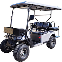Voiture électrique tout-terrain économique, bus touristique, voiture électrique 4 places, buggy de chasse, voiturette de golf électrique à batterie